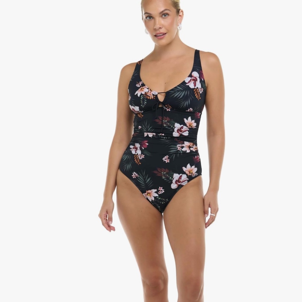 Skye Swimwear Teresa One Piece - Summer Joy Floral - NWT Large